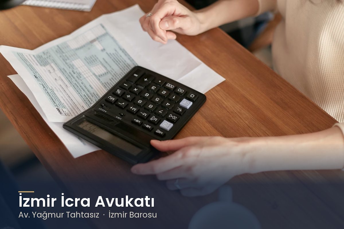 Masada hesap makinesi, faturalar ve ödeme belgeleri – İzmir icra avukatı Av. Yağmur Tahtasız